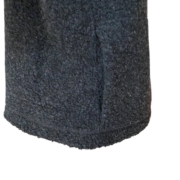 Nau Randygoat Wool Blend Full Zip Jacket Charcoal Gray Shearling Gorpcore Ski-L - Picture 7 of 14